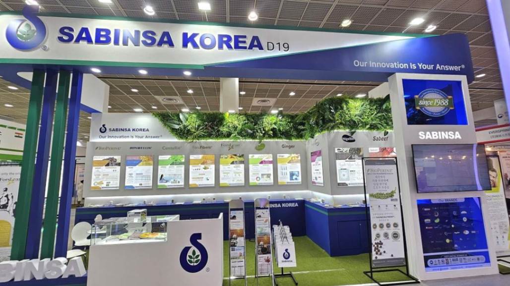 Sabinsa Showcases its Product Range at CPHI Korea Expo 2024